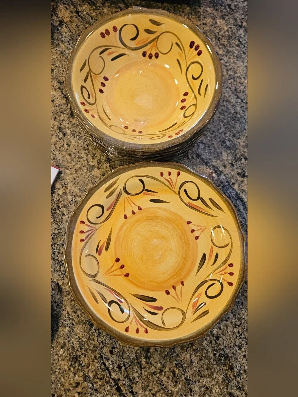 Bowl And Plate Set